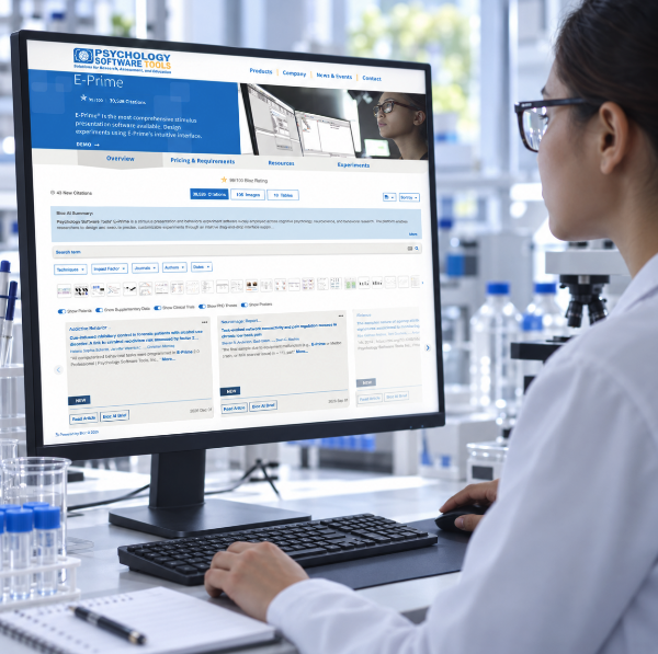 Psychology Software Tools and Bioz press release image